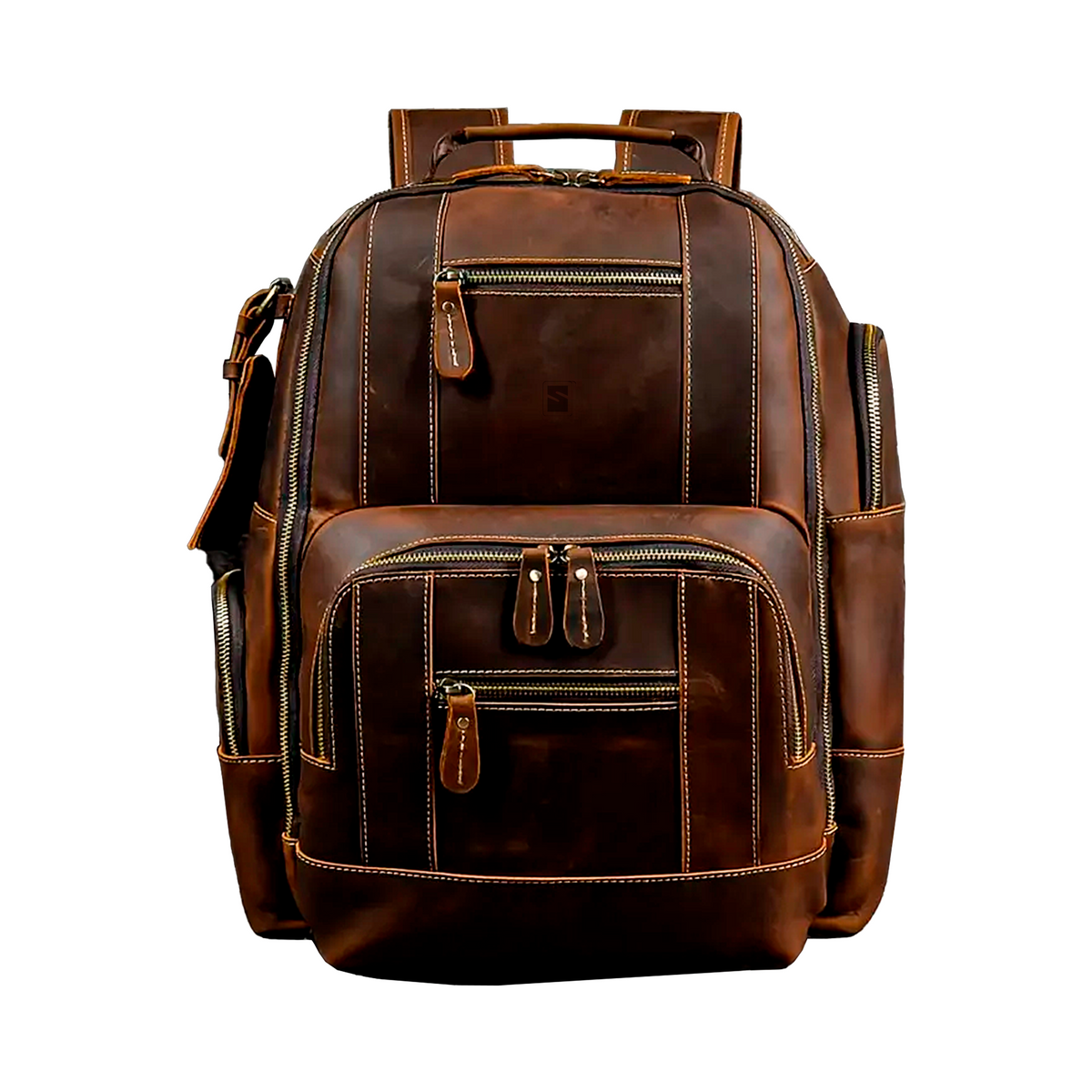 Mochila Executiva Rider Craft Soul Couro - Couro Genuíno, Unissex, Origem da Excelência