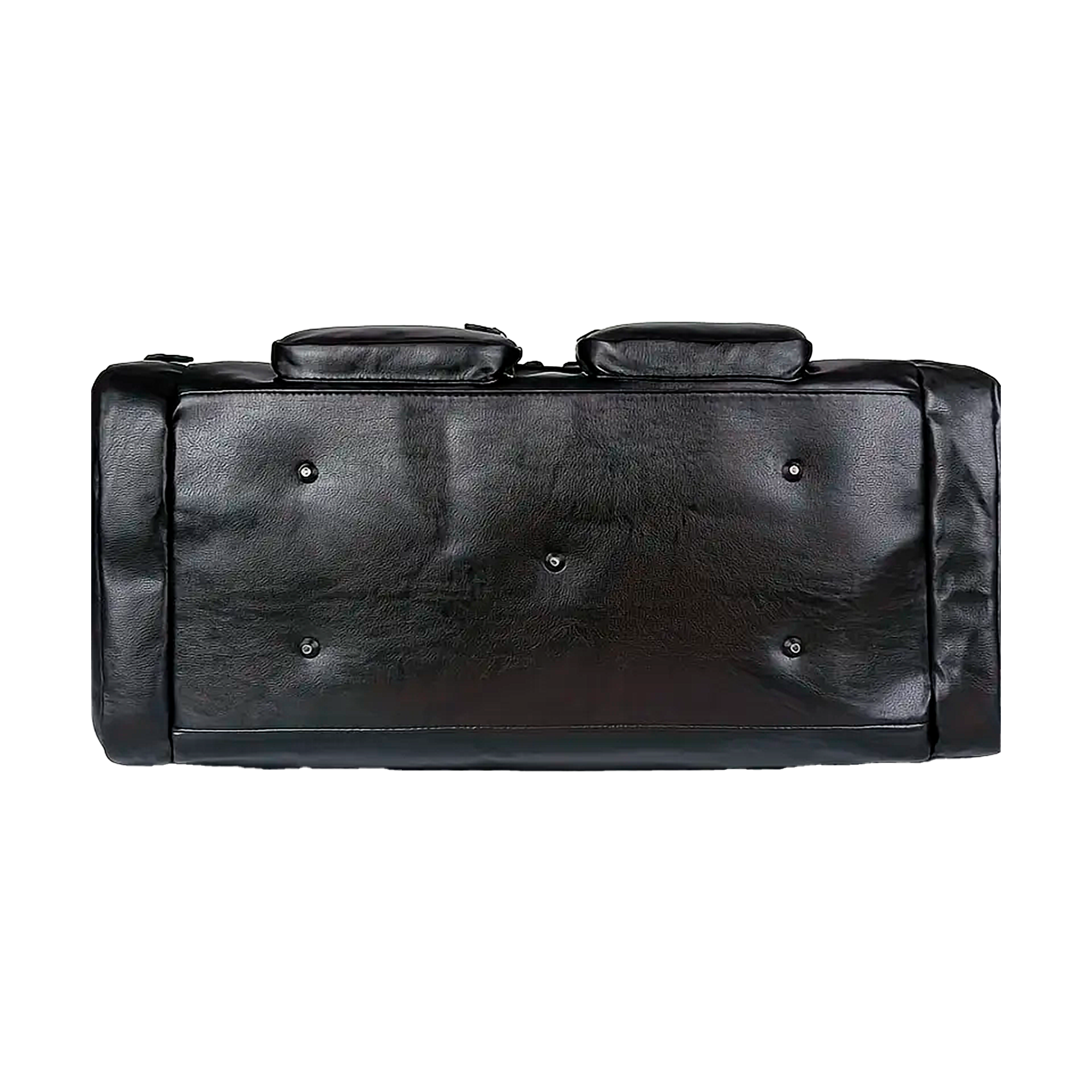 Bolsa de Viagem Executiva Edge Bag Soul Couro - Poliuretano Premium de Alto Padrão, Unissex, Texturizada, Confortável, Design Autêntico, Robusta, Múltiplos Bolsos