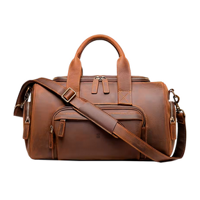 Bolsa de Viagem Executiva Pioneer Pulse Soul Couro - Couro Genuíno, Unissex, Organização Interna