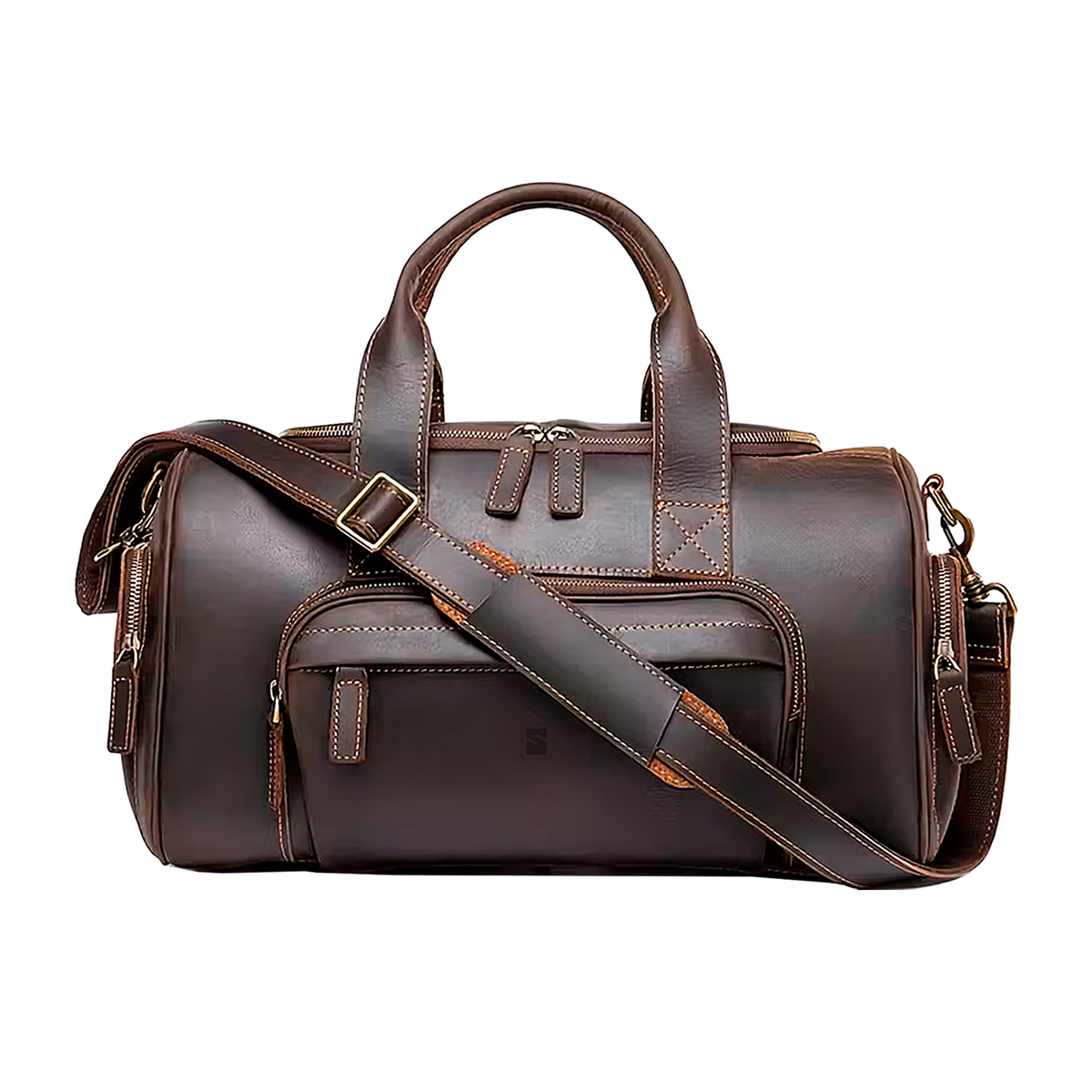 Bolsa de Viagem Executiva Pioneer Pulse Soul Couro - Couro Genuíno, Unissex, Organização Interna