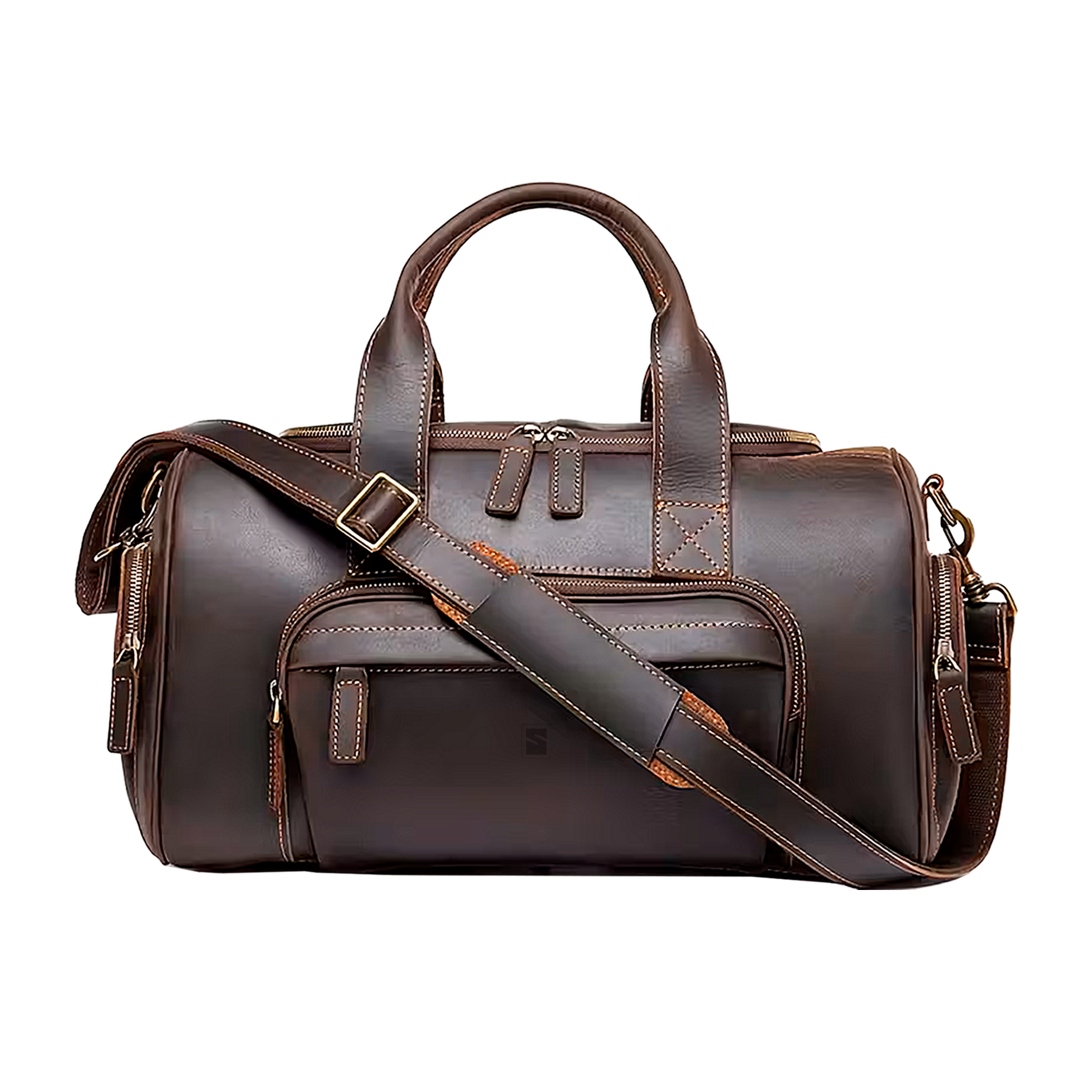 Bolsa de Viagem Executiva Pioneer Pulse Soul Couro - Couro Genuíno, Unissex, Organização Interna