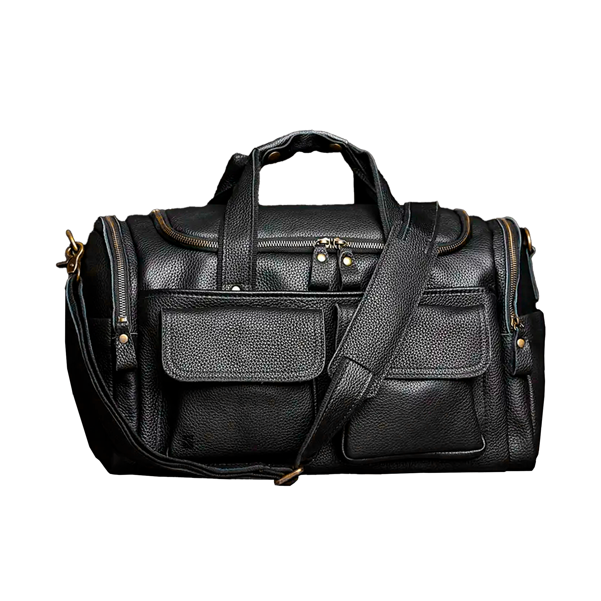 Bolsa de Viagem Executiva Heritage Soul Couro - Couro Genuíno, Poliuretano Premium de Alto Padrão, Unissex, Múltiplos Estratégicos, Alças Ergonômicas Comfort, Acabamento Natural, Durabilidade