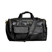 Bolsa de Viagem Executiva Heritage Soul Couro - Couro Genuíno, Unissex, Alças Ergonômicas, Acabamento Natural