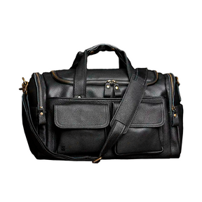 Bolsa de Viagem Executiva Heritage Soul Couro - Couro Genuíno, Unissex, Alças Ergonômicas, Acabamento Natural