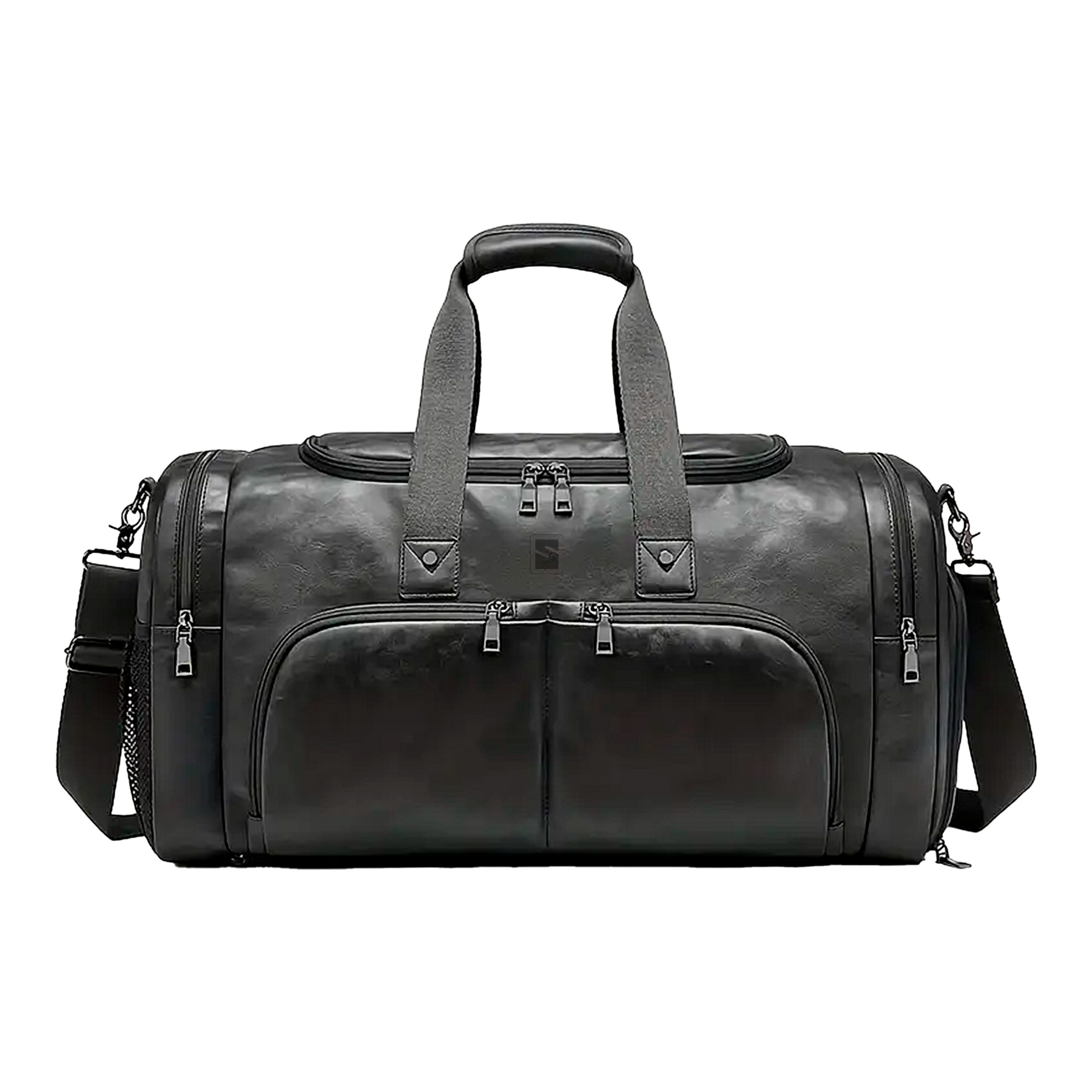 Bolsa de Viagem Executiva Opus Soul Couro - Poliuretano de Alto Padrão, Unissex, Moderno, Múltiplos Bolsos