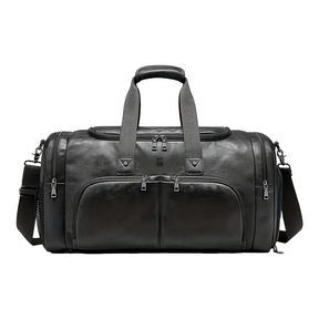 Bolsa de Viagem Executiva Opus Soul Couro - Poliuretano de Alto Padrão, Unissex, Moderno, Múltiplos Bolsos