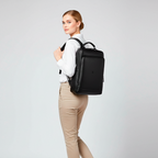 Mochila Executiva Eclipse Soul Couro - Poliuretano Premium de Alto Padrão, Unissex, Design Minimalista Avançado, Proteção Eletrônicos, Exclusividade