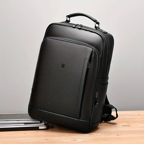 Mochila Executiva Eclipse Soul Couro - Poliuretano Premium de Alto Padrão, Unissex