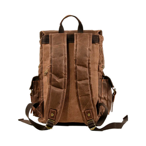 Mochila Executiva Masculina Explorer Soul Couro - Tela Tecnológica de Alta Qualidade, Estilo Múltiplos Compartimentos