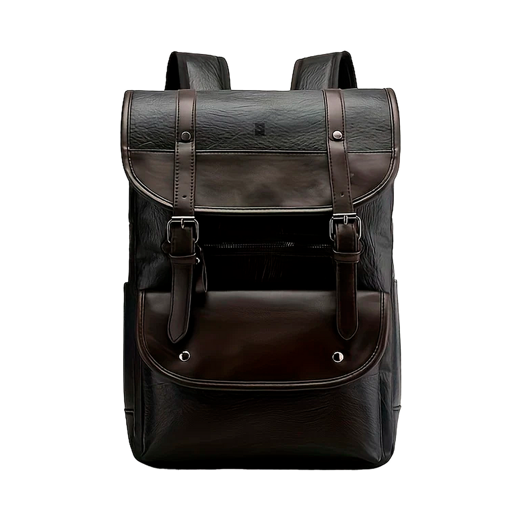 Mochila Executiva Masculina Gradus Soul Couro - Poliuretano Premium de Alto Padrão, Design Robusto, Sofisticada, Durabilidade, Ajustável, Praticidade