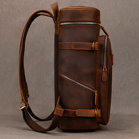 Mochila Executiva Masculina Legacy Soul Couro - Couro Genuíno e Múltiplos Compartimentos