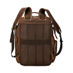 Mochila Executiva Rider Craft Soul Couro - Couro Genuíno, Unissex, Origem da Excelência